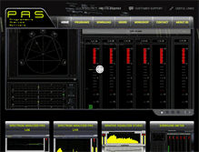 Tablet Screenshot of pas-products.com